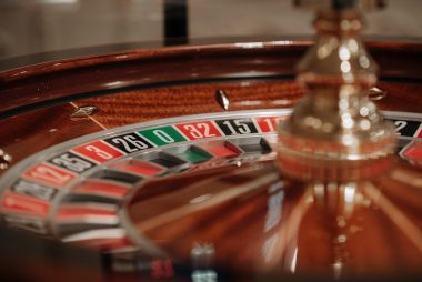 a roulette wheel in close up photography